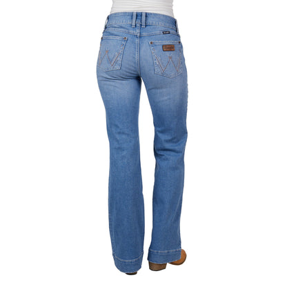 WRANGLER WOMENS HALLIE TROUSER JEANS