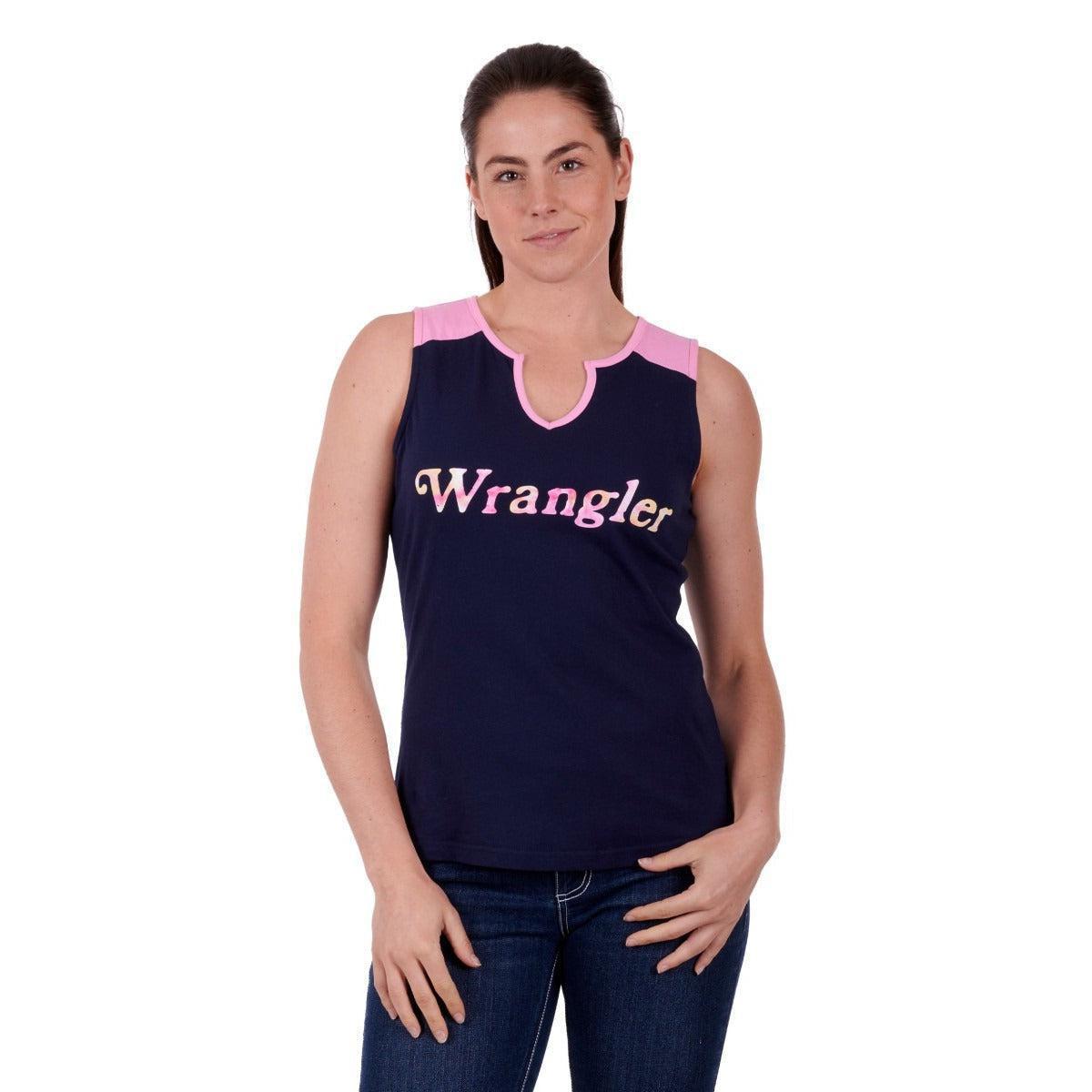 WRANGLER WOMENS HARMONY TANK-Ranges Country