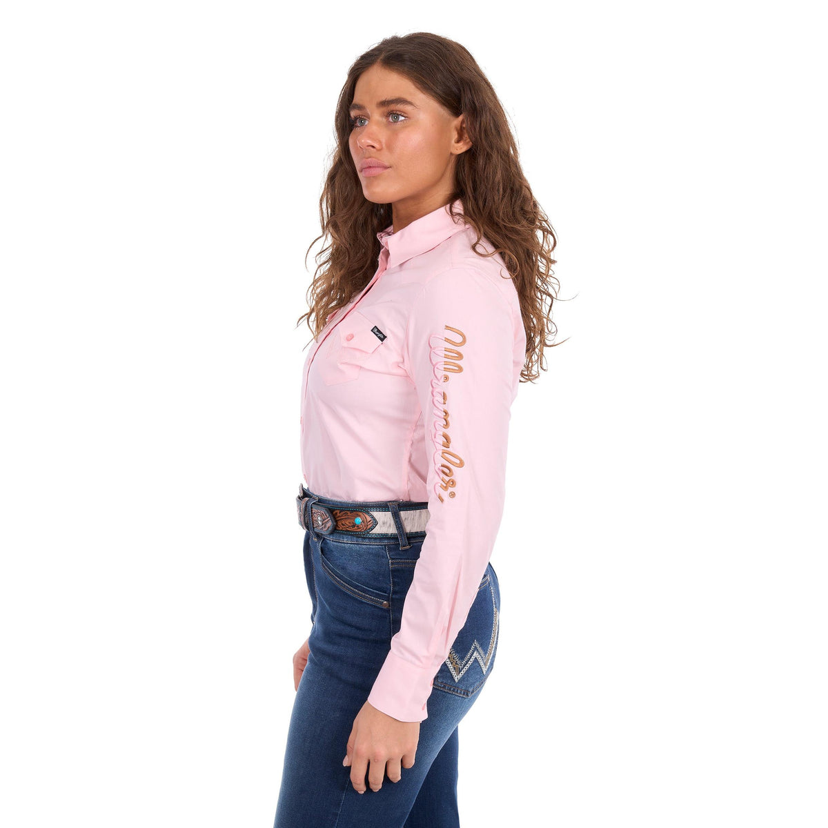 WRANGLER WOMENS HAZEL LOGO SHIRT