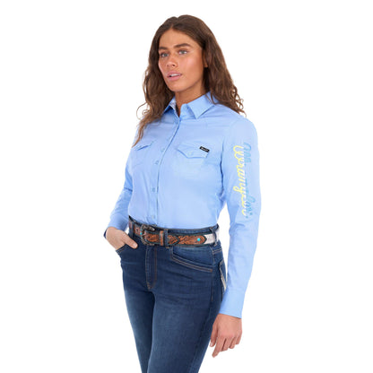 WRANGLER WOMENS HAZEL LOGO SHIRT