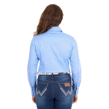 WRANGLER WOMENS HAZEL LOGO SHIRT