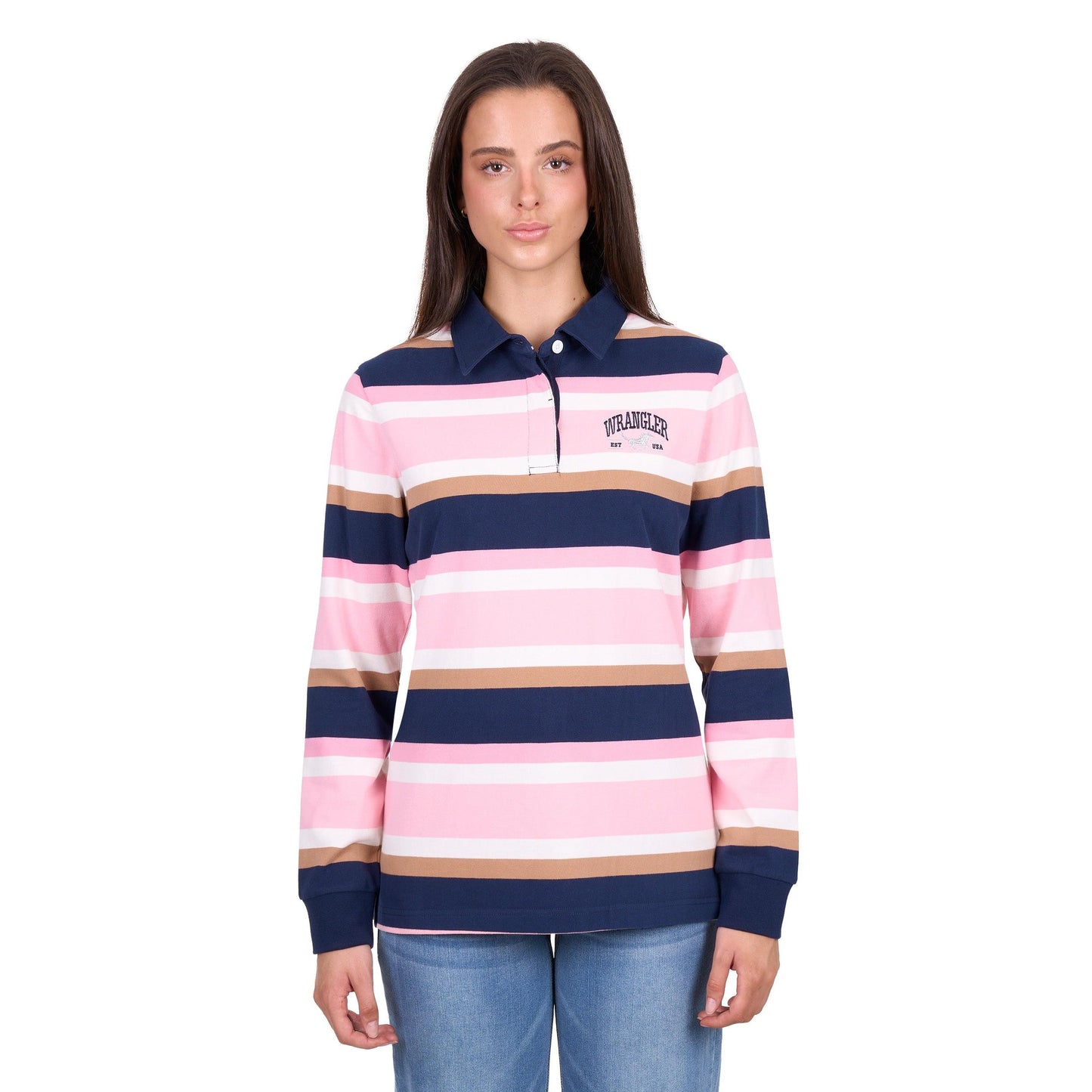 WRANGLER WOMENS HOLLIE RUGBY-Ranges Country