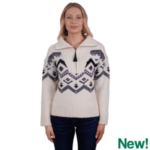 WRANGLER WOMENS LEXIE KNITTED PULLOVER-Ranges Country