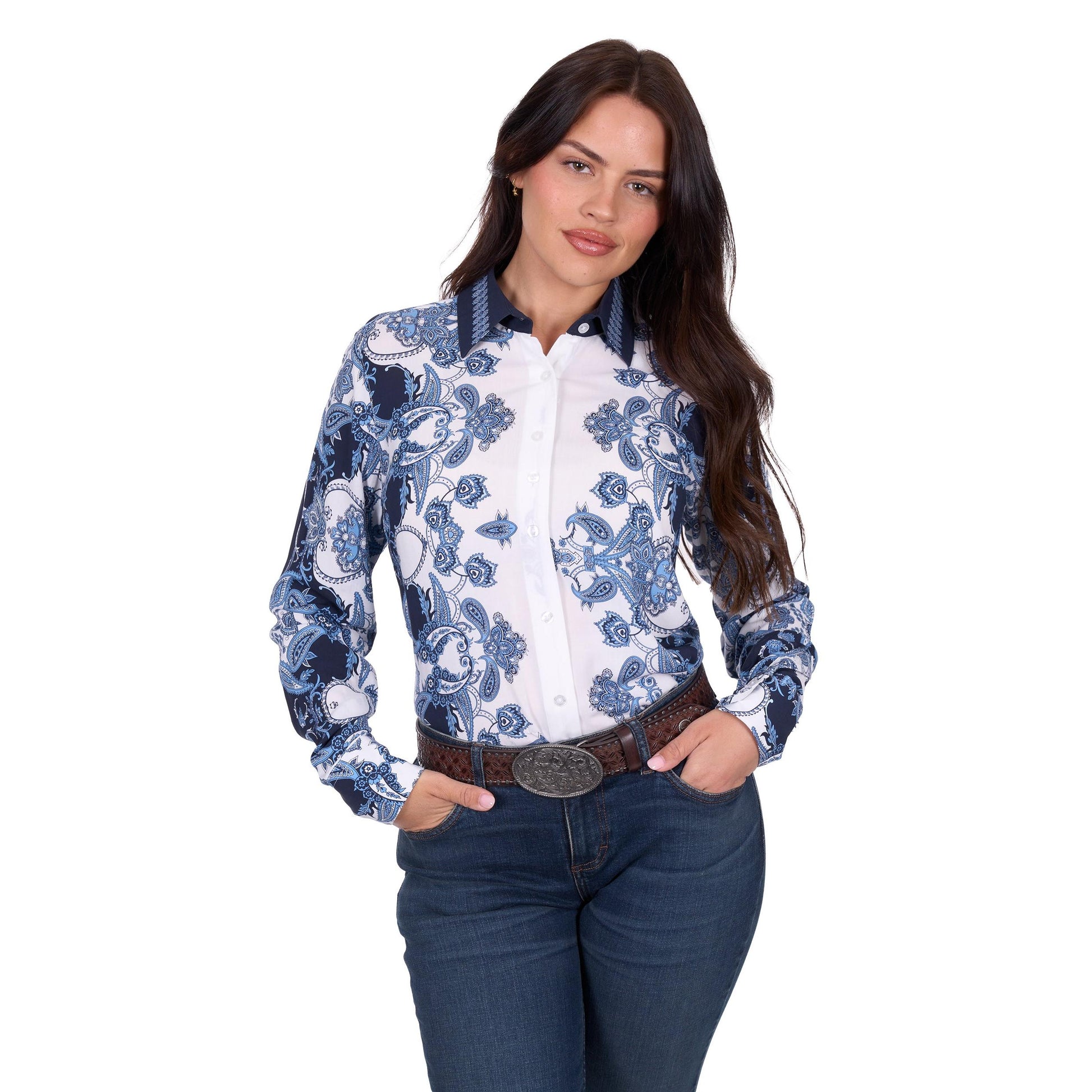 WRANGLER WOMENS LINDA SHIRT-Ranges Country