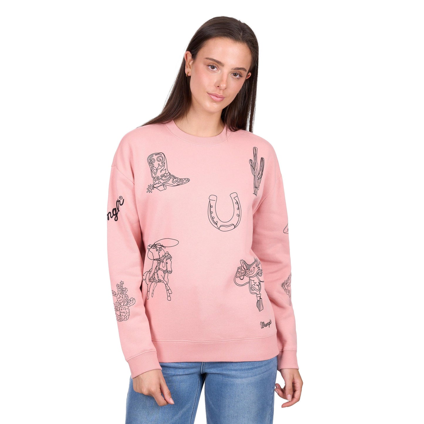 WRANGLER WOMENS MALLORY CREW