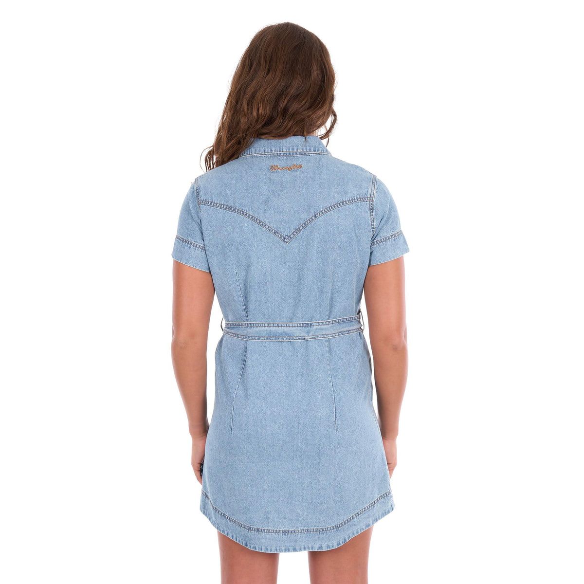 WRANGLER WOMENS MARLA SHORT SLEEVE DRESS