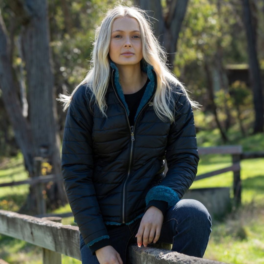 WRANGLER WOMENS MONTANA REVERSIBLE JACKET
