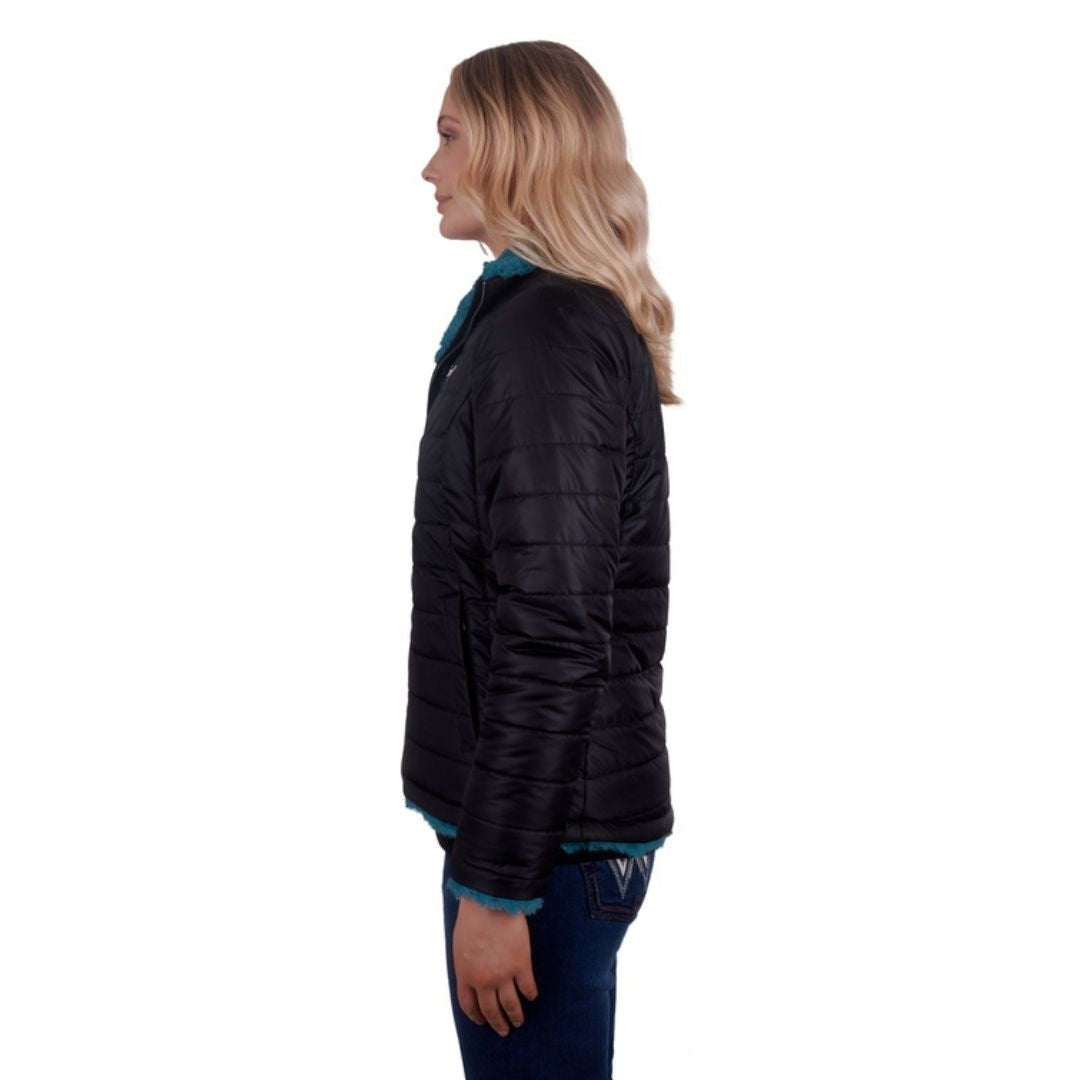 WRANGLER WOMENS MONTANA REVERSIBLE JACKET