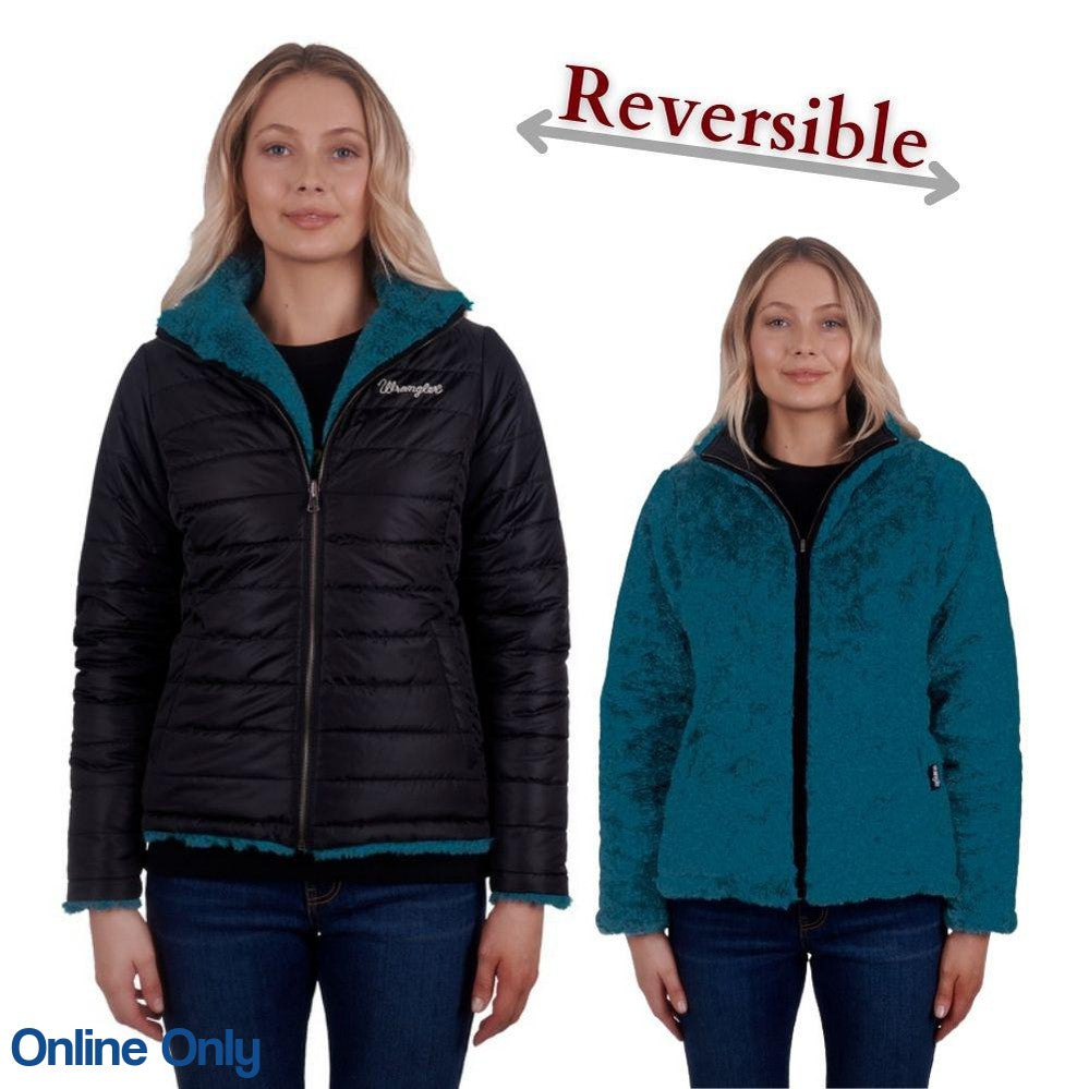WRANGLER WOMENS MONTANA REVERSIBLE JACKET-Ranges Country