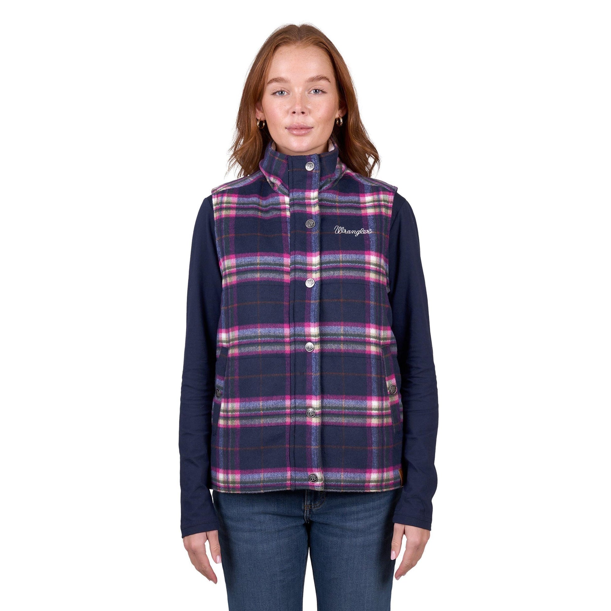 WRANGLER WOMENS SELMA VEST-Ranges Country