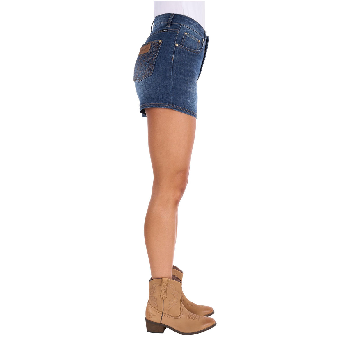 WRANGLER WOMENS SUMMER HIGH RISE SHORTS