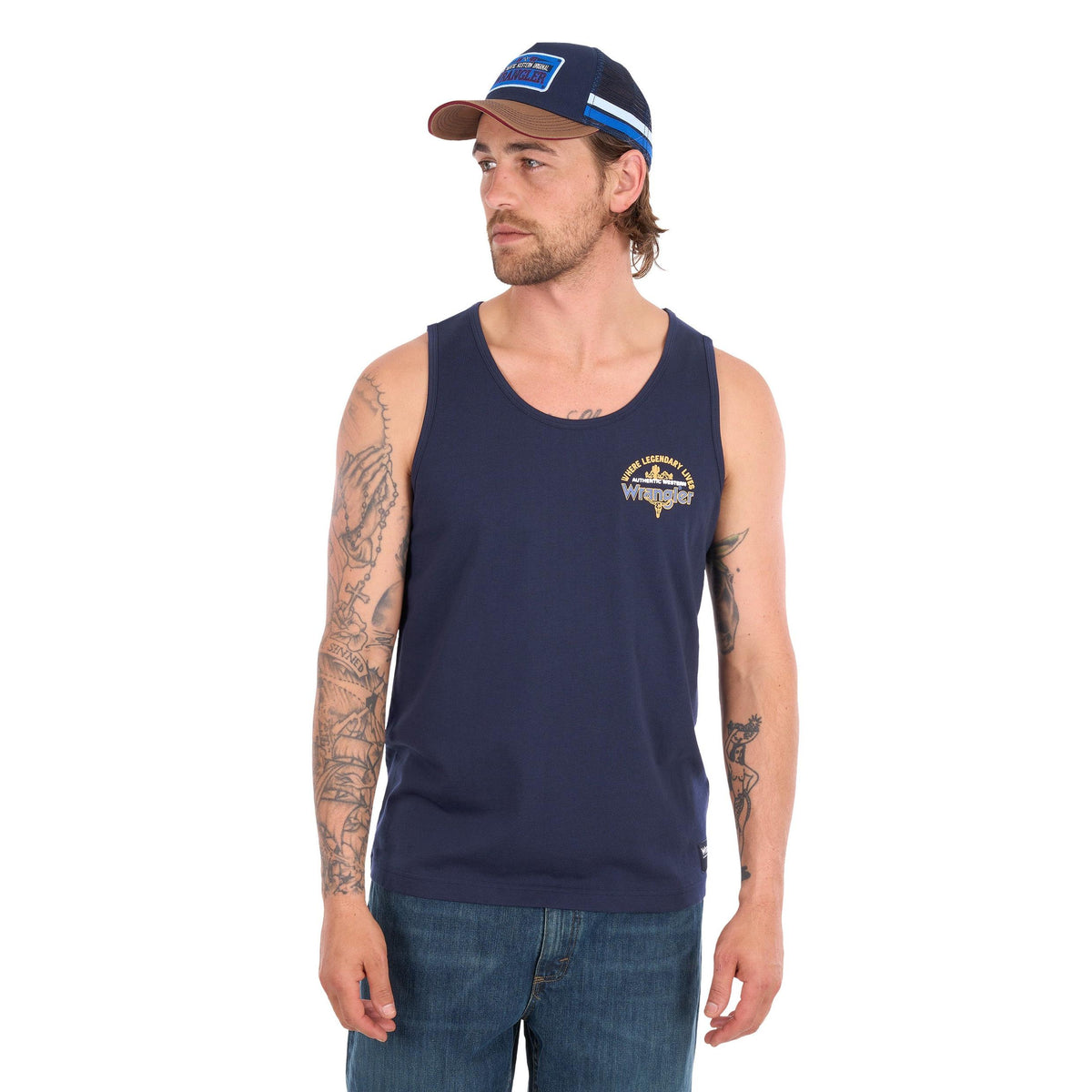 WRANGLER MENS KENNY SINGLET