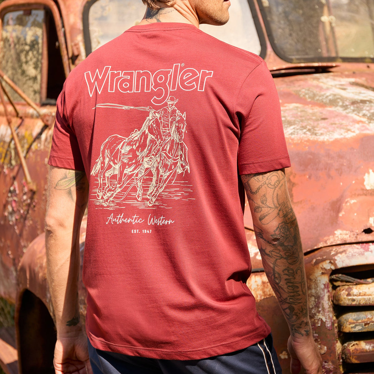 WRANGLER MENS RICHARD TEE