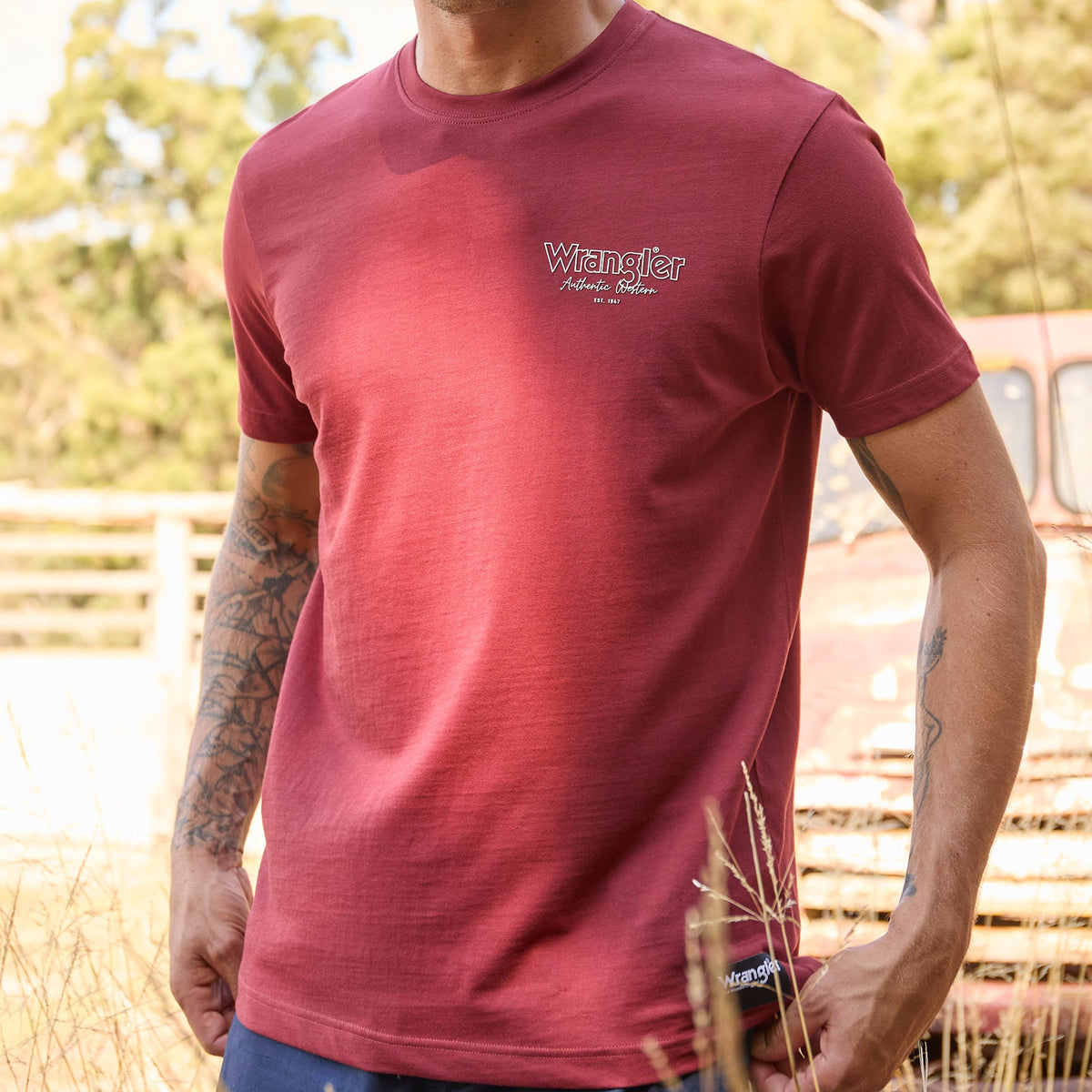 WRANGLER MENS RICHARD TEE