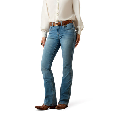 ARIAT WOMENS HIGH RISE LORENA TENNESSEE BOOT CUT JEANS