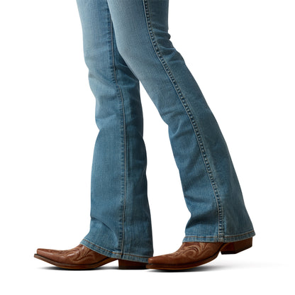 ARIAT WOMENS HIGH RISE LORENA TENNESSEE BOOT CUT JEANS