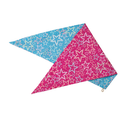JUST COUNTRY CARLEE DOUBLE SIDED STARS SCARF