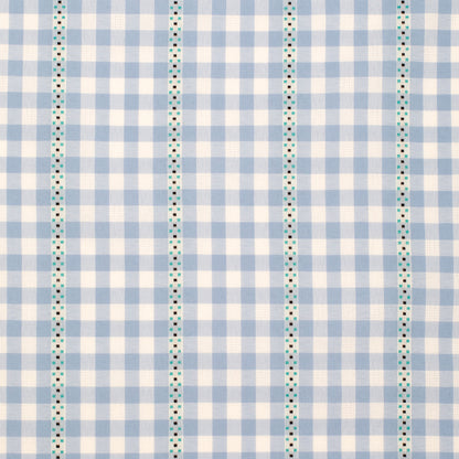 JUST COUNTRY CARLEE DOUBLE SIDED BLUE & WHITE CHECK SCARF