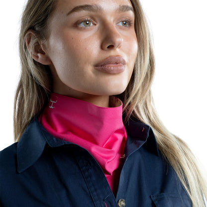 JUST COUNTRY CARLEE DOUBLE SIDED WESTERN PRINT SCARF