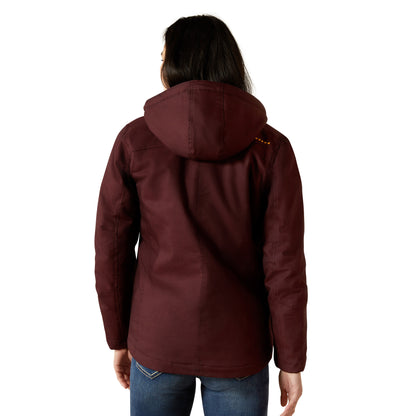 ARIAT WOMENS REBAR DURACANVAS INSULATED JACKET