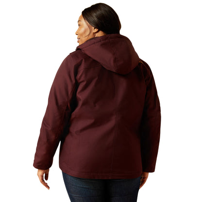 ARIAT WOMENS REBAR DURACANVAS INSULATED JACKET