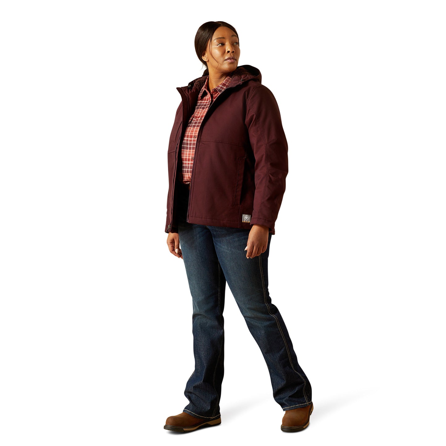 ARIAT WOMENS REBAR DURACANVAS INSULATED JACKET