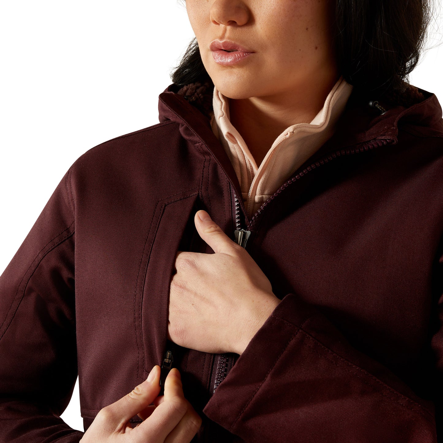 ARIAT WOMENS REBAR DURACANVAS INSULATED JACKET