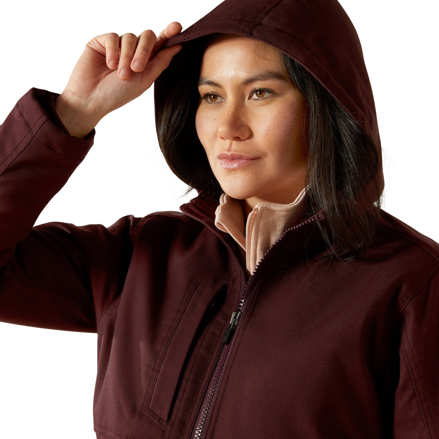 ARIAT WOMENS REBAR DURACANVAS INSULATED JACKET