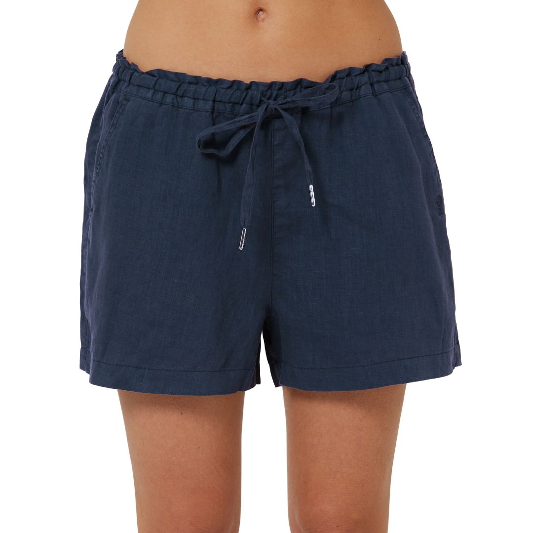 PILBARA WOMENS OLIVIA LINEN SHORTS
