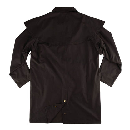 BURKE & WILLS STOCKMAN OILSKIN SHORT COAT