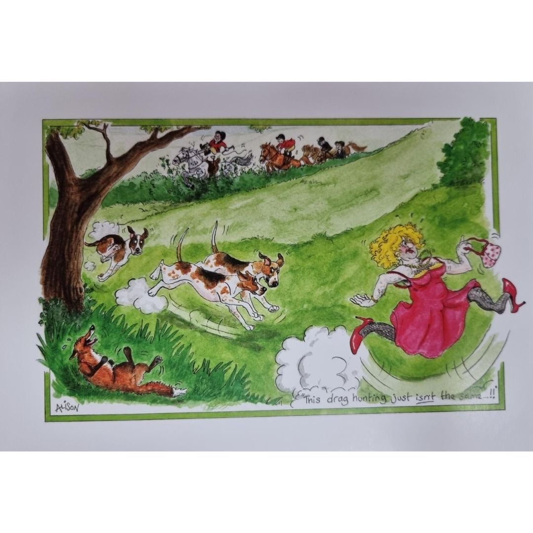 ALISONS ANTICS HORSE GIFT CARD
