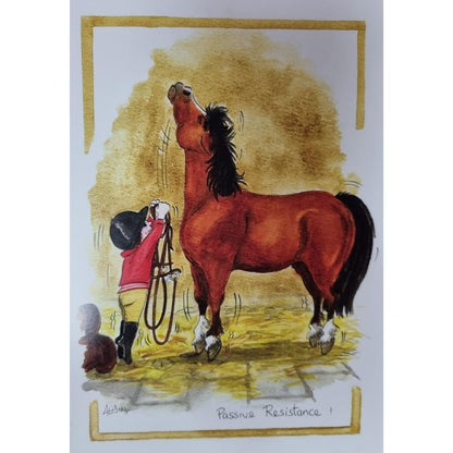ALISONS ANTICS HORSE GIFT CARD