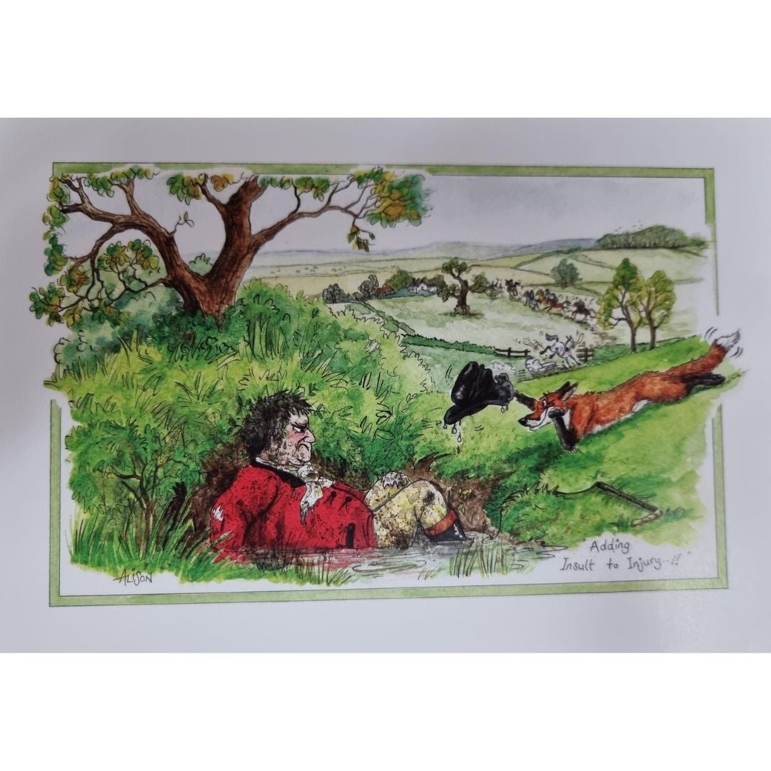 ALISONS ANTICS HORSE GIFT CARD