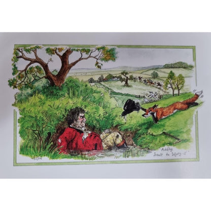 ALISONS ANTICS HORSE GIFT CARD