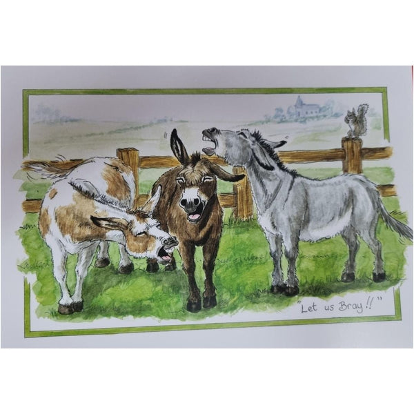 ALISONS ANTICS HORSE GIFT CARD