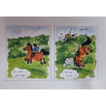 ALISONS ANTICS HORSE GIFT CARD