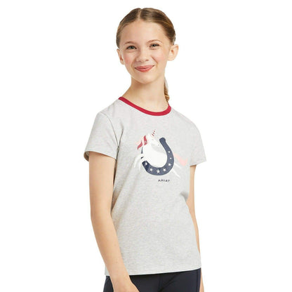 ARIAT GIRLS UNICORN MOON TEE-Ranges Country