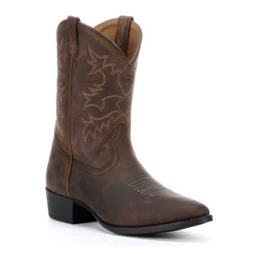 ARIAT KIDS HERITAGE WESTERN BOOTS-Ranges Country
