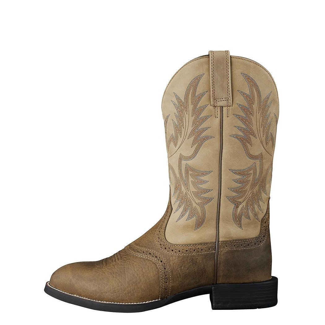 ARIAT MENS HERITAGE STOCKMAN BOOTS