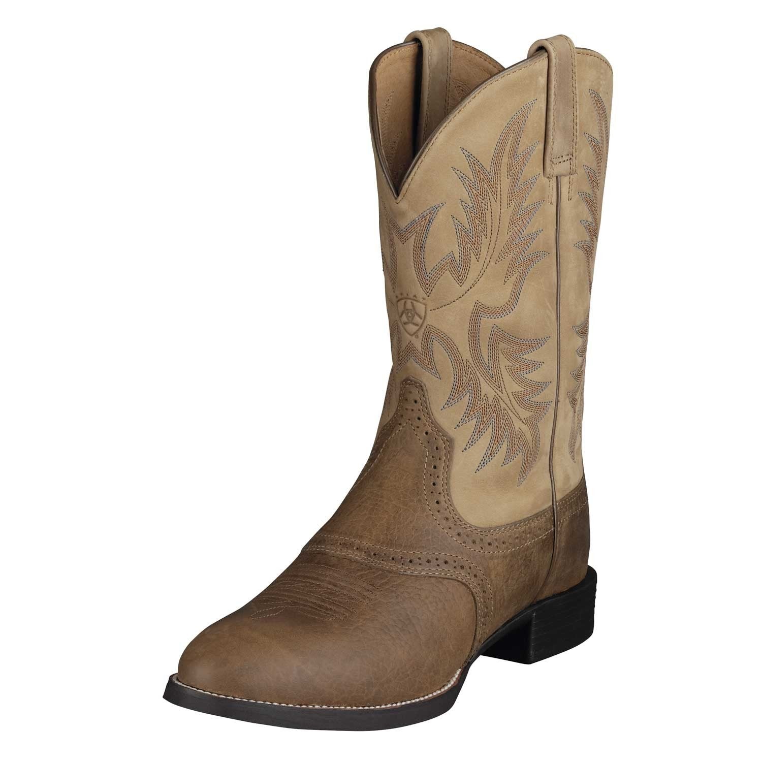 ARIAT MENS HERITAGE STOCKMAN BOOTS-Ranges Country