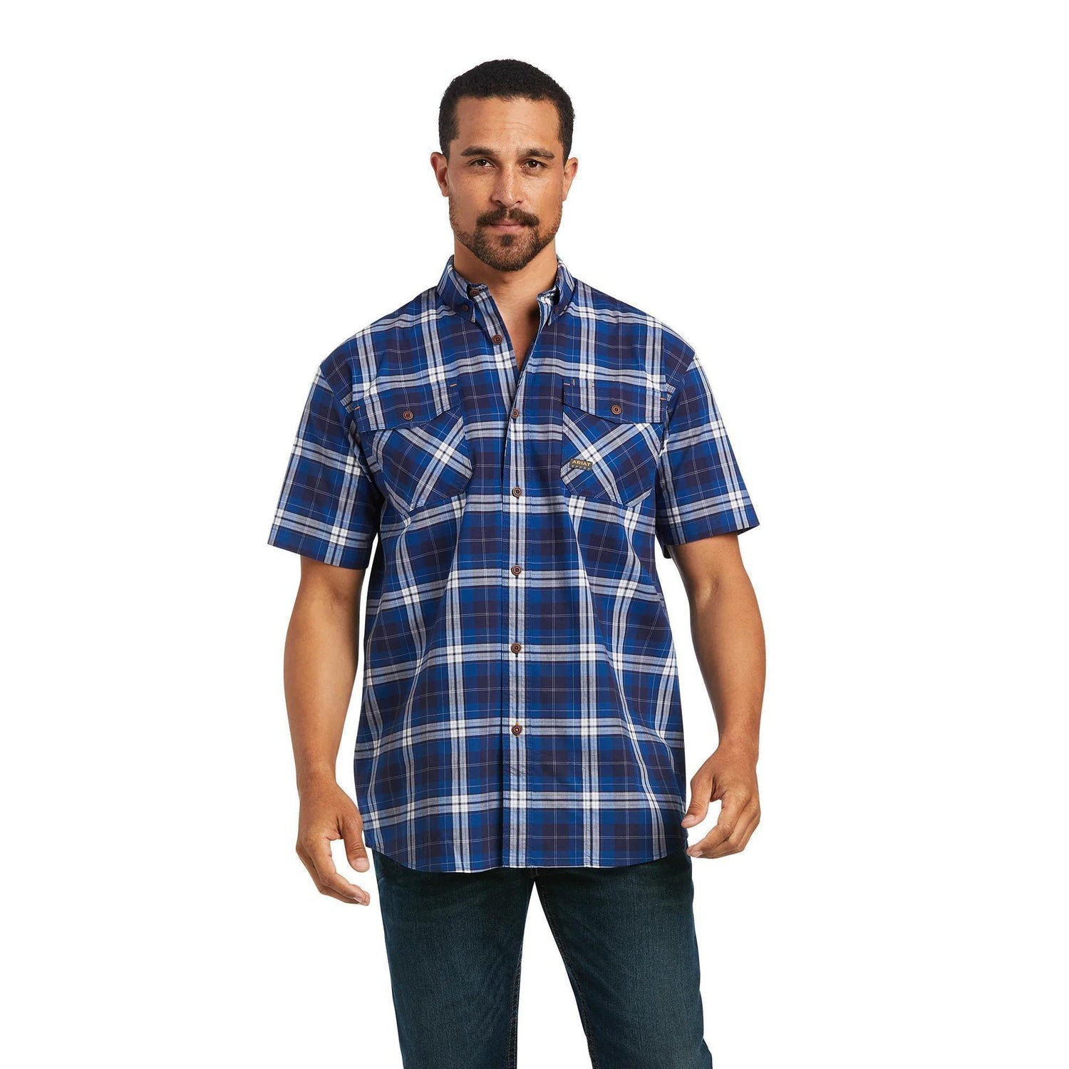 ARIAT MENS REBAR DURASTRETCH SHIRT-Ranges Country