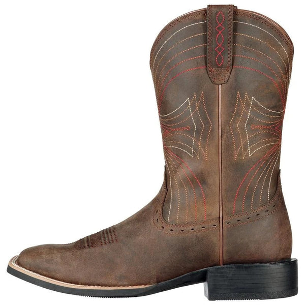 ARIAT MENS SPORT WIDE SQUARE BOOTS