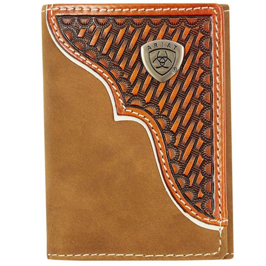 ARIAT TRI FOLD WALLET-Ranges Country