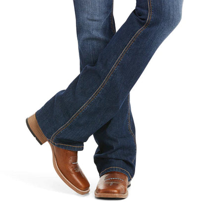 ARIAT WOMENS PERFECT RISE BOOT CUT ROSA LITA JEANS