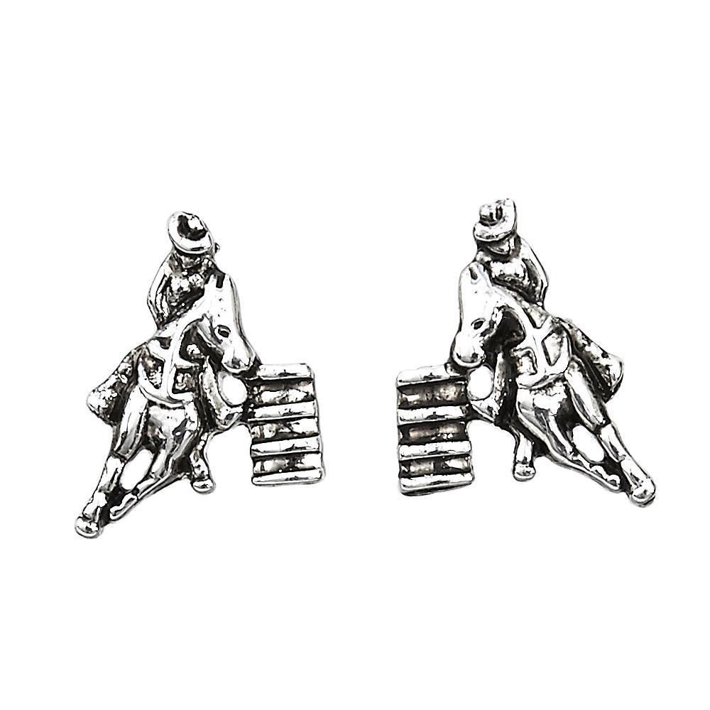 BRIGALOW BARREL RACER EARRINGS-Ranges Country