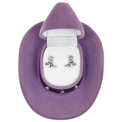 BRIGALOW COWBOY BOOT EARRINGS-Ranges Country