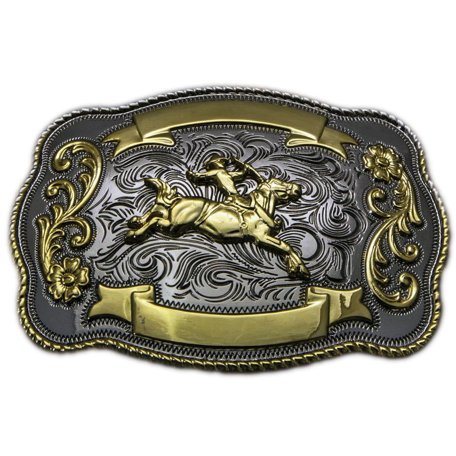 BRIGALOW SADDLE BRONC BELT BUCKLE-Ranges Country