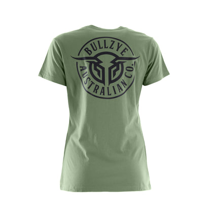 BULLZYE WOMENS BULLRING TEE