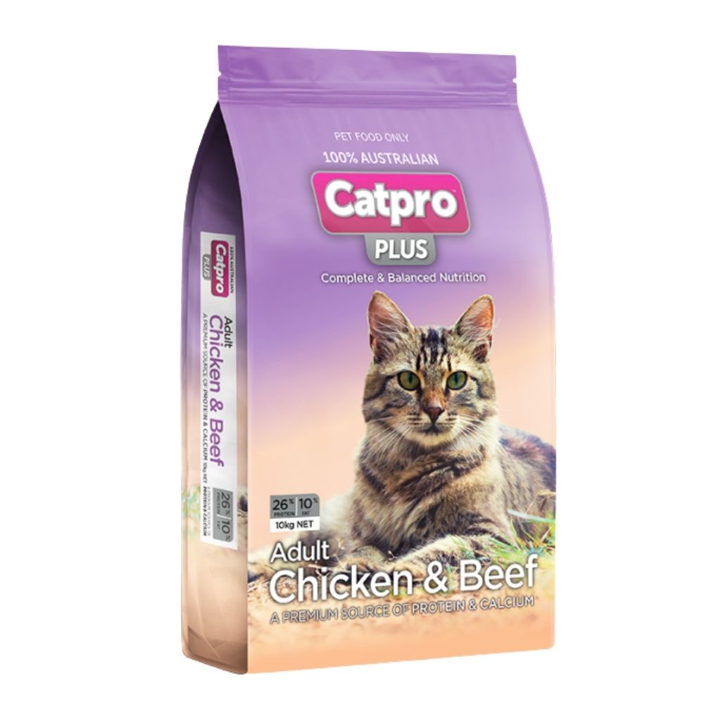 CATPRO BEEF AND CHICKEN 10KG-Ranges Country