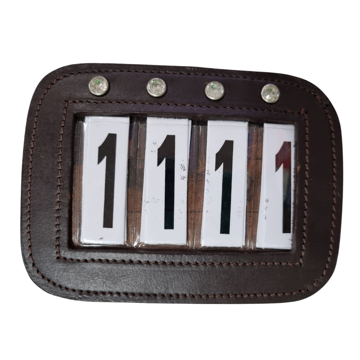 CHAMPION DIAMONTE SADDLE PAD NUMBER HOLDER